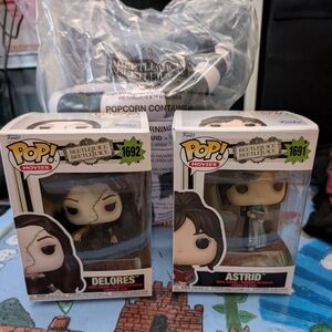 Funko Pop! Movies Beetlejuice Delores and Astrid Figures